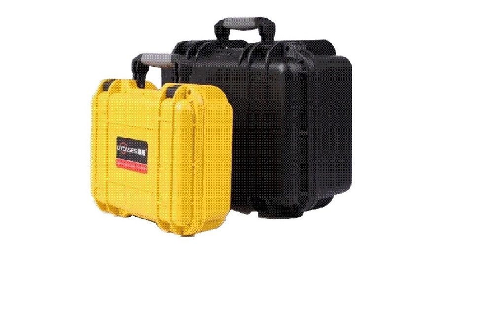 航空箱圖片,黑色開模塑料箱,黃色開模工具箱