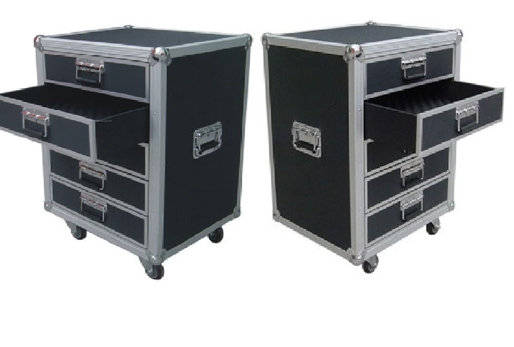 黑色抽屜式航空箱